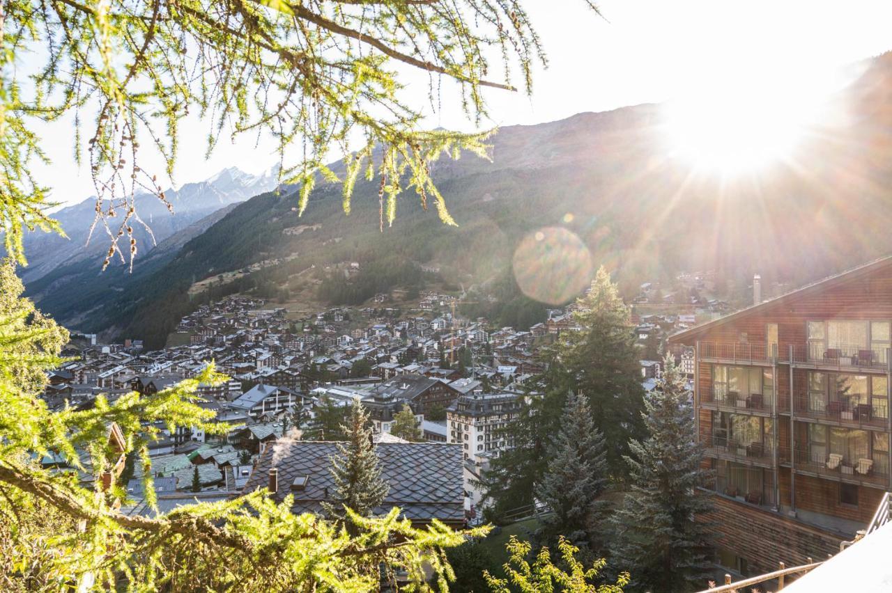 Studio Direkt Im Zentrum, Tolle Terrasse, Aussicht Zermatt Eksteriør bilde